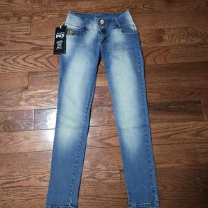 Women's Classic Blue Skinny Jeans